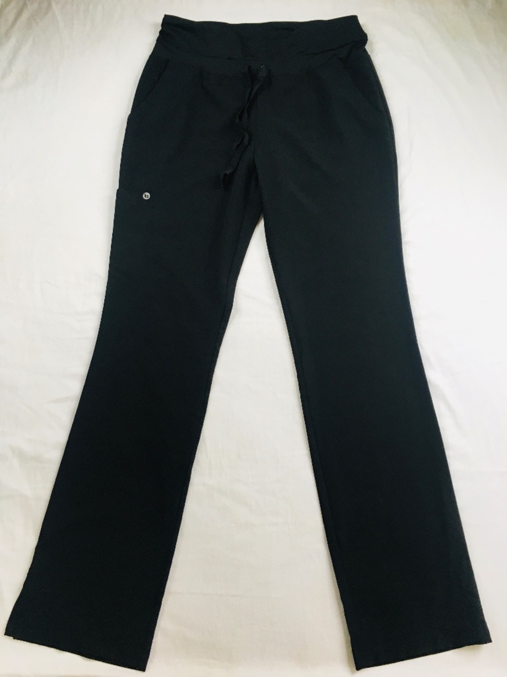5 Pocket Mid Rise Flare Scrub Pants
